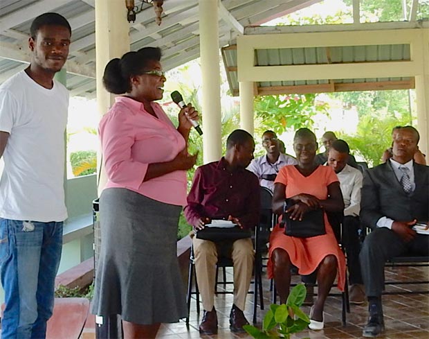 Welt-Umwelttag 2018 im Lehrerinnen Ausbildungszentrum der Peter-Hesse-Stiftung in Haiti