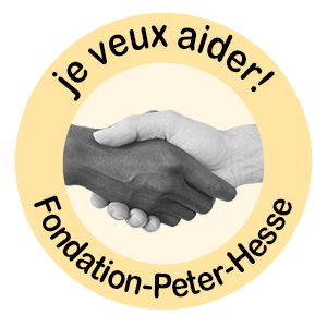 Fondation Peter Hesse Je veux aider button